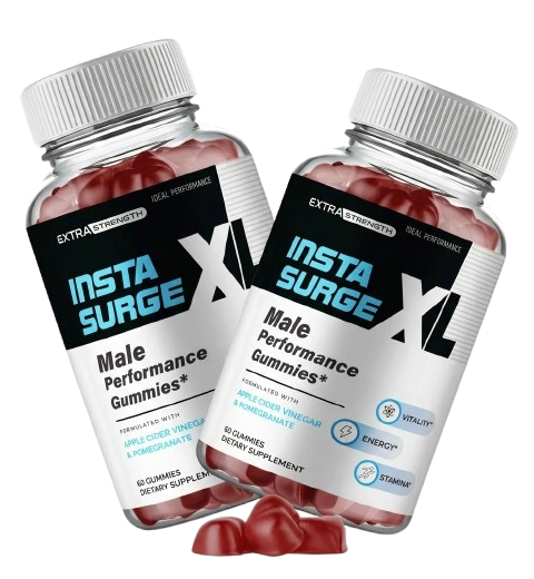 Insta Surge XL  Natural Male Performance and Vitality Support Supplement Bottle